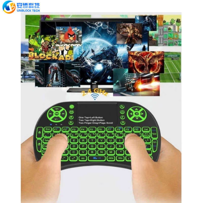 Mini i8 Backlit Wireless Keyboard: Perfect for Android TV Box
