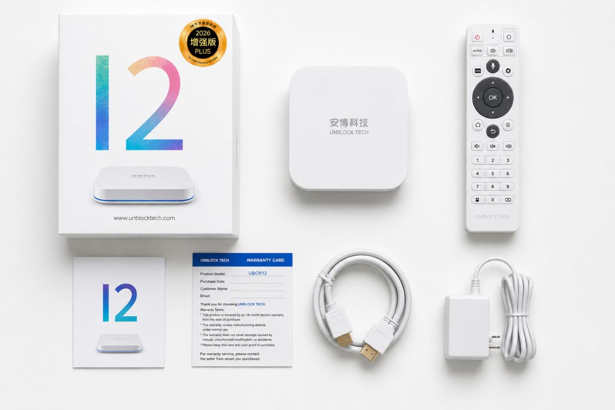 UBOX12 PRO Review 2026: Setup, Features & Experience – UnBlock Tech TV Box