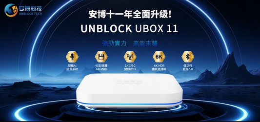 Upgraded UBOX 11 with 4GB RAM, 64GB ROM, and 6K output