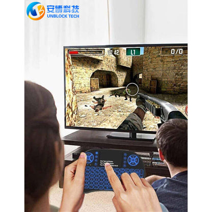 Mini i8 2.4GHz Backlit Wireless Keyboard with Touchpad Mouse — Perfect for Smart Android TV Boxes - TVBOX全球電視盒