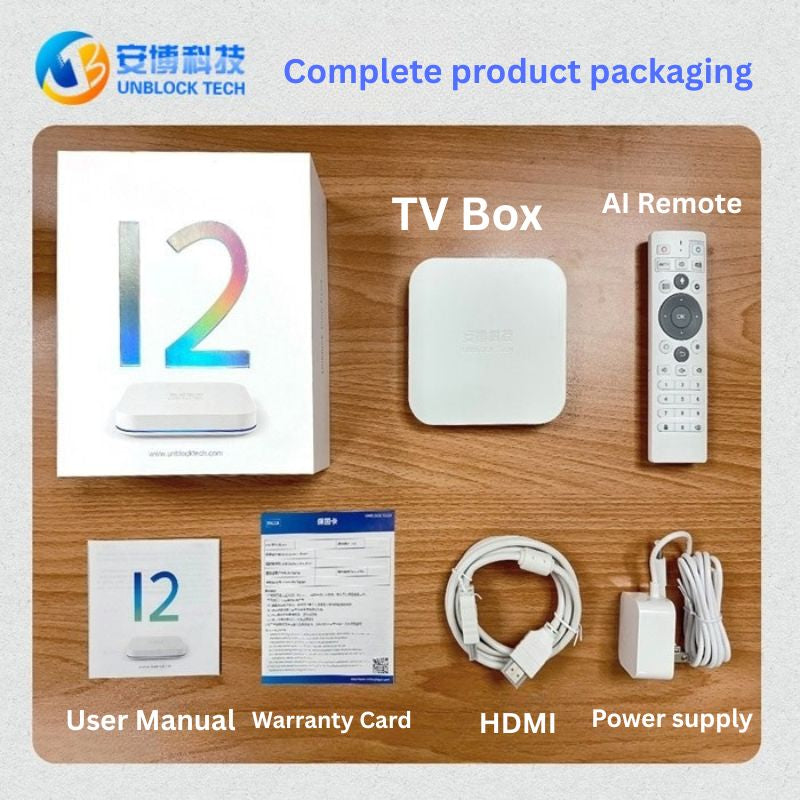 UBOX12 PRO Android TV Box | アン ブロック オフィシャル