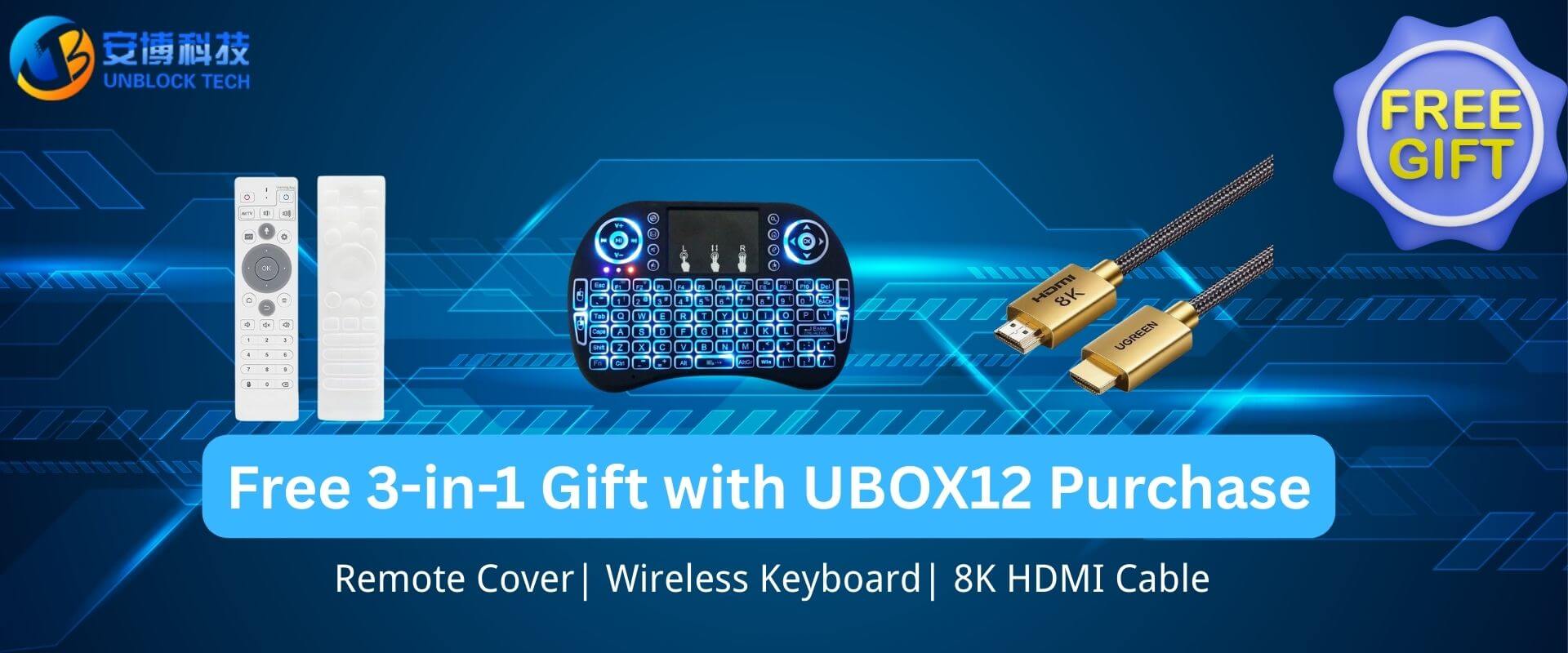 Unblock アンドロイドテレビ Unblock UBox 12テレビボックス - Unblock Tech第12世代スマート